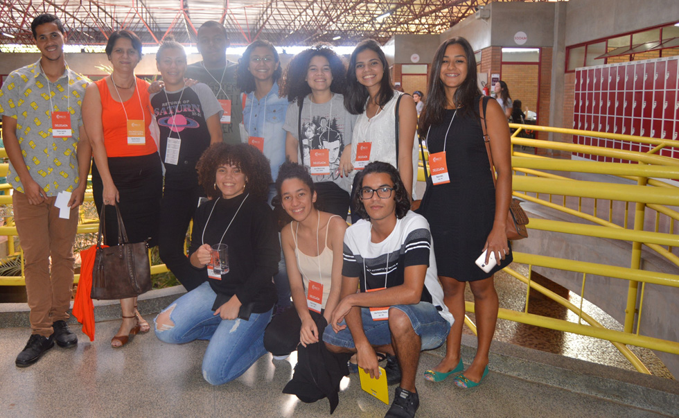 Alunos do Câmpus Valparaíso na SiNUS 2018